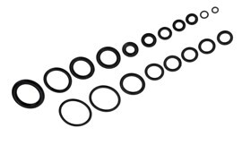 Кольца резиновые по размерам